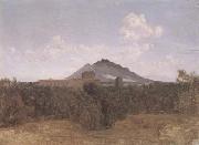 Jean Baptiste Camille  Corot Le Mont Soracte (mk11) oil on canvas